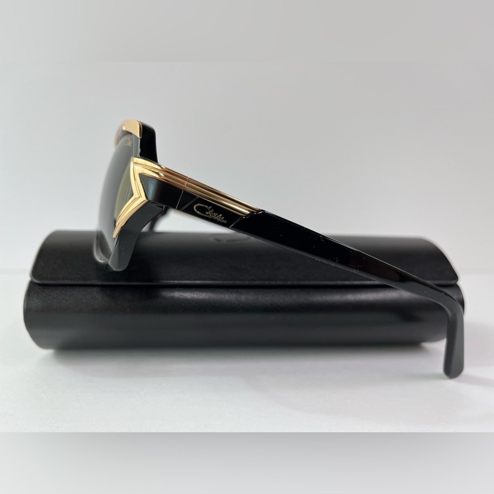 Cazal 8031 Sunglasses Black Gold 001 New